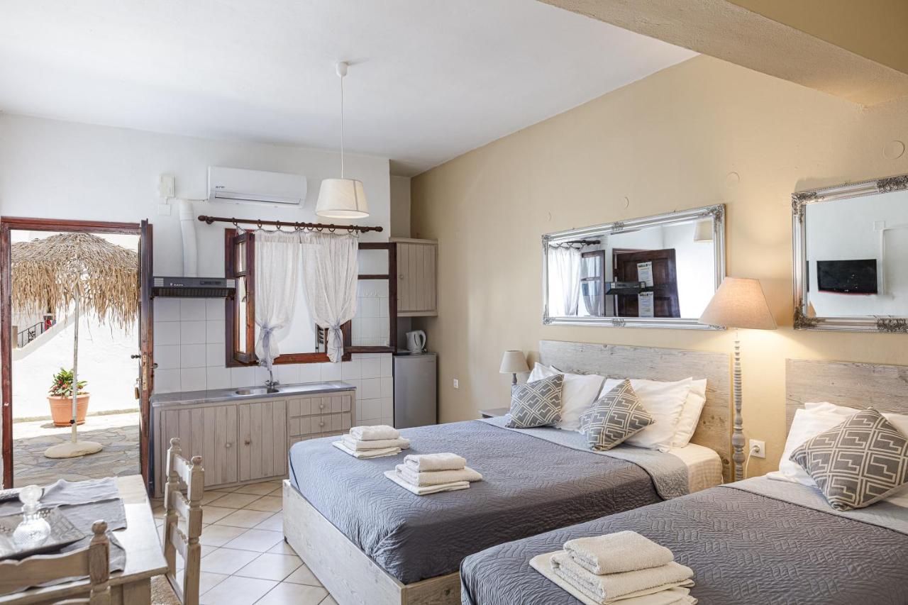 Kasteli Studios & Apartments Pánormos المظهر الخارجي الصورة